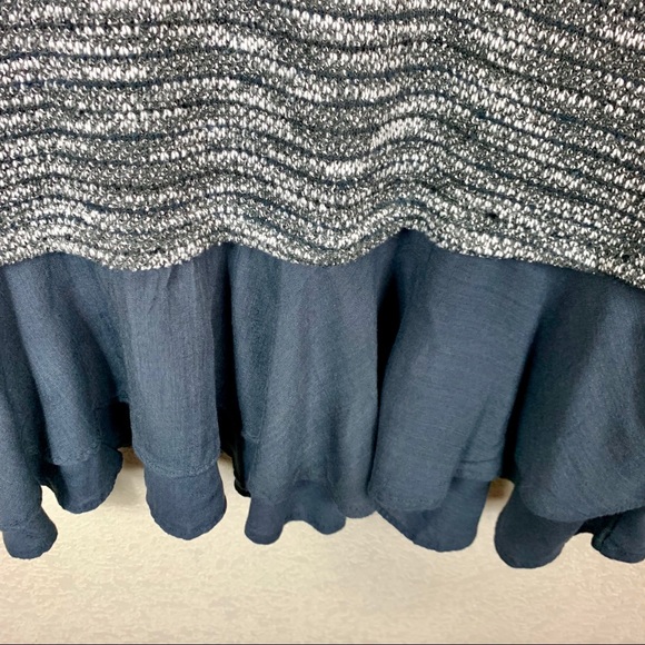 Davi and Dani Grey and Blue Sweater - Picture 3 of 7